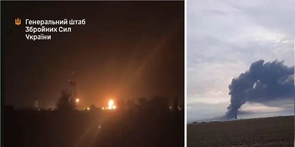 Droni kamikaze ucraini colpiscono basi intelligence, raffinerie di petrolio e infrastrutture elettriche russe